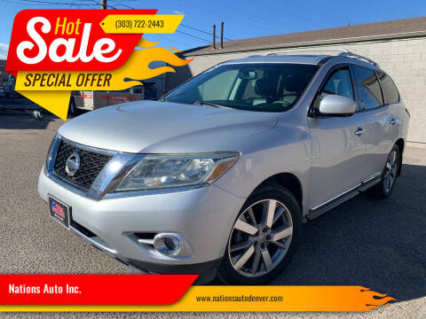 2015 Nissan Pathfinder Platinum