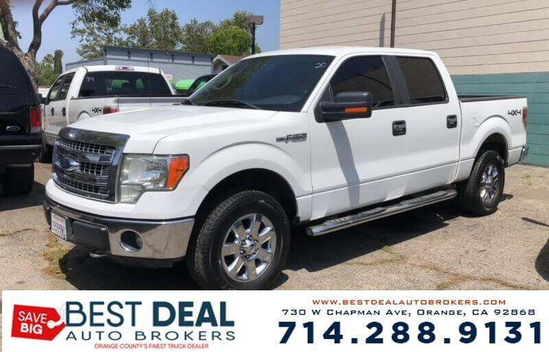 2013 Ford F-150 for sale at Best Deal Auto Brokers in Orange CA