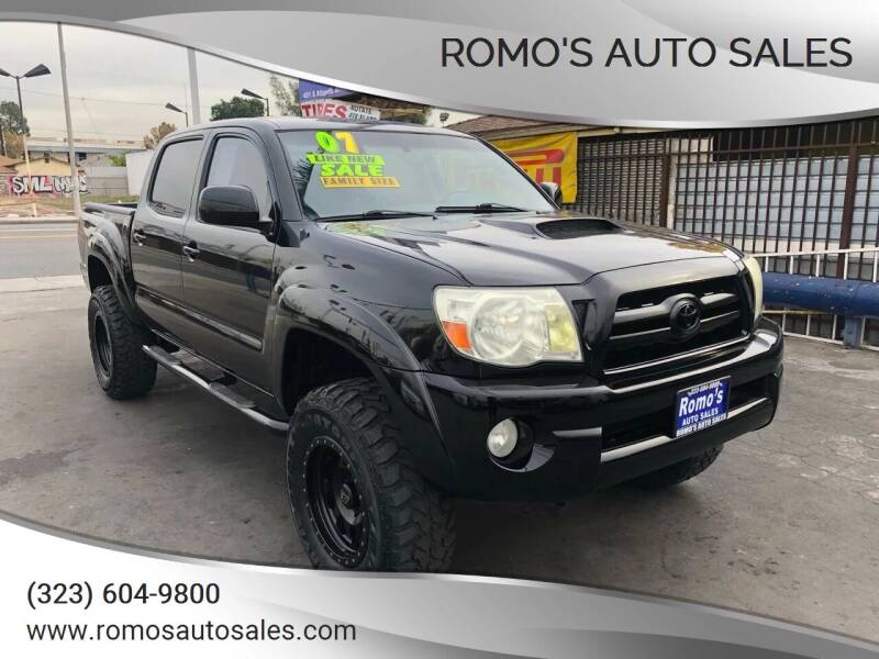 2007 Toyota Tacoma for sale at ROMO'S AUTO SALES in Los Angeles CA