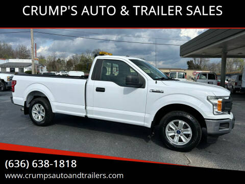 2019 Ford F-150 for sale at CRUMP'S AUTO & TRAILER SALES in Crystal City MO