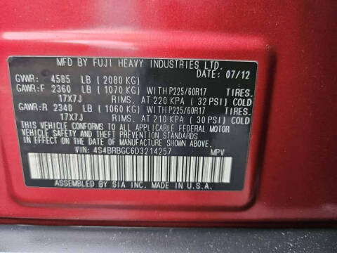 2013 Subaru Outback 2.5i Premium