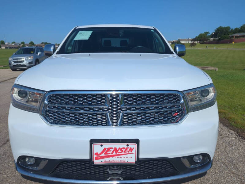 Used 2014 Dodge Durango Citadel with VIN 1C4SDJET6EC345318 for sale in Marshalltown, IA