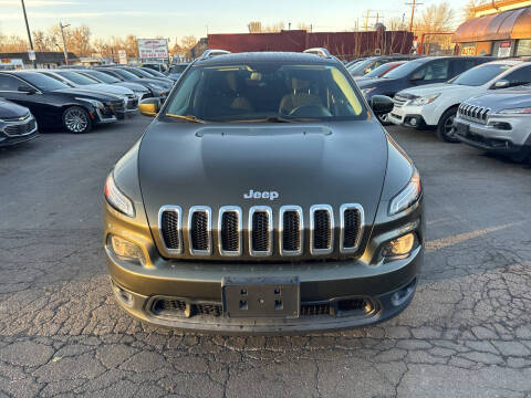 2015 Jeep Cherokee for sale at SANAA AUTO SALES LLC in Englewood CO