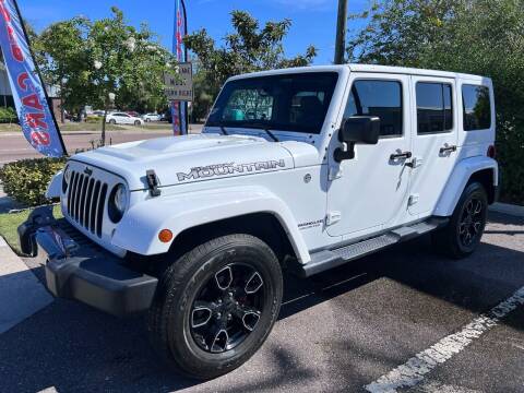 2017 Jeep Wrangler Unlimited for sale at Bay City Autosales in Tampa FL