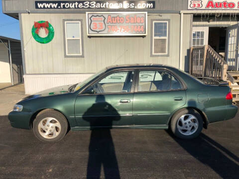 2000 Toyota Corolla for sale at Route 33 Auto Sales in Carroll OH