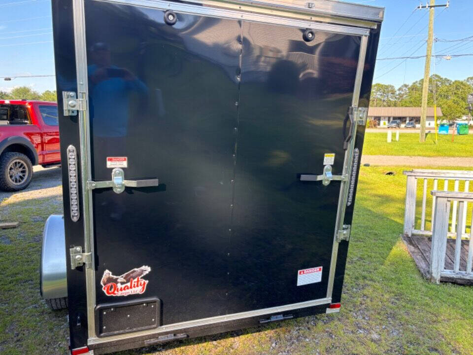 2024 Quality Cargo Trailer 6x10  for sale at Cross Resurrection Golf Carts and Trailers in Rincon, GA