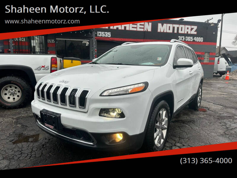 2015 Jeep Cherokee for sale at Shaheen Motorz, LLC. in Detroit MI