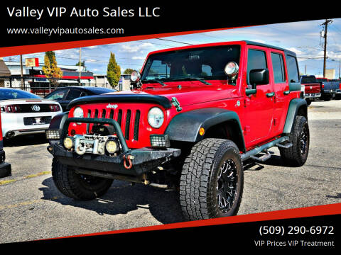 2011 Jeep Wrangler Unlimited for sale at Valley VIP Auto Sales LLC in Spokane Valley WA