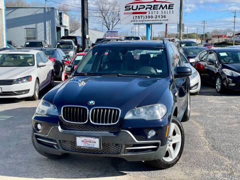 2009 BMW X5 for sale at Supreme Auto Sales in Chesapeake VA