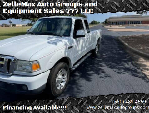 2007 Ford Ranger for sale at ZelleMax Auto Groups and Equipment Sales 777 LLC in Altus OK