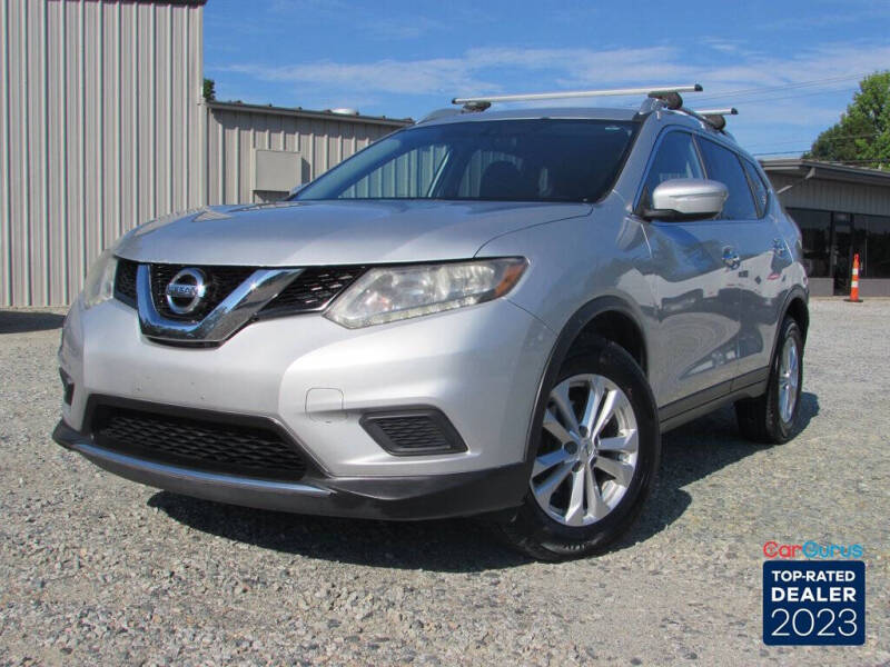 Used 2015 Nissan Rogue SV with VIN KNMAT2MV3FP513854 for sale in Thomasville, NC