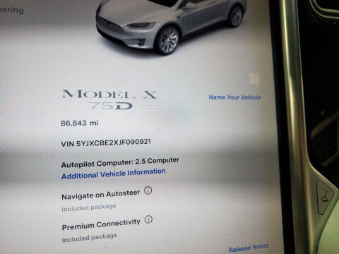 2018 Tesla Model X 75D