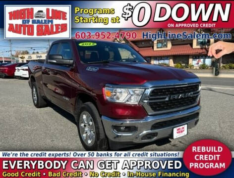 2022 RAM 1500 for sale at High Line Auto Sales of Salem in Salem NH