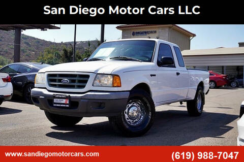 2002 Ford Ranger for sale at San Diego Motor Cars LLC in Spring Valley CA