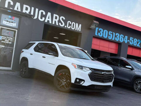 2020 Chevrolet Traverse for sale at CARUCARS LLC in Miami FL