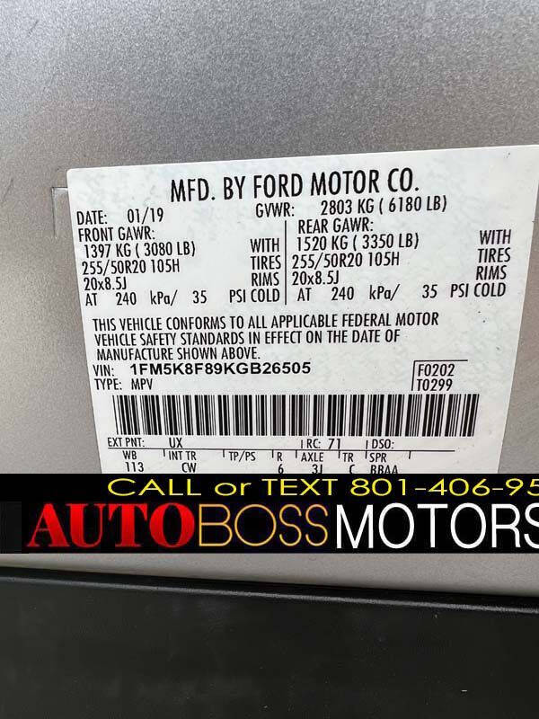 2019 Ford Explorer Limited