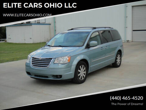 2009 Chrysler Town and Country for sale at ELITE CARS OHIO LLC in Solon OH