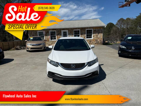 2015 Honda Civic for sale at Flywheel Auto Sales Inc in Woodstock GA