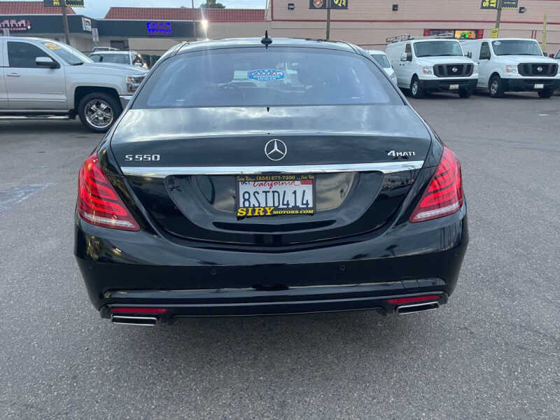 2014 Mercedes-Benz S-Class S 550 4MATIC