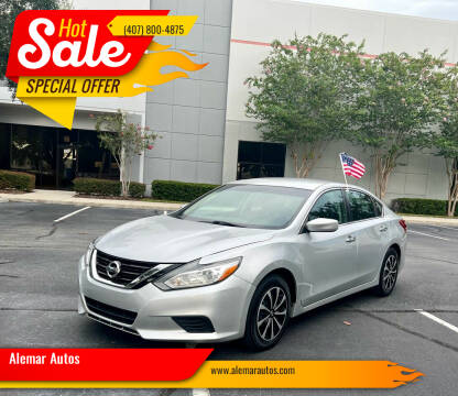 2016 Nissan Altima for sale at Alemar Autos in Orlando FL