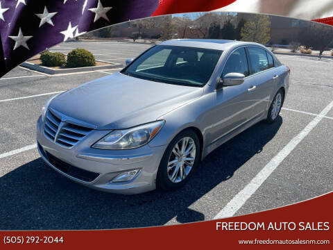 2012 Hyundai Genesis for sale at Freedom Auto Sales in Albuquerque NM