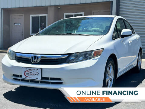 2012 Honda Civic for sale at Car Club Cali in Fresno CA