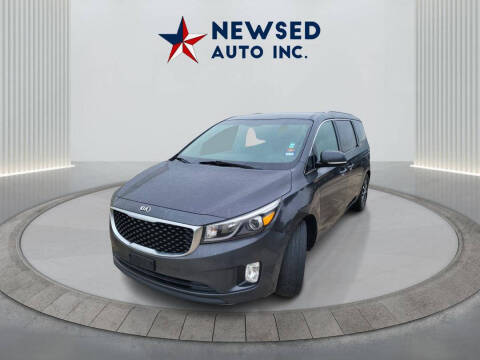 2016 Kia Sedona for sale at NEWSED AUTO INC in Houston TX