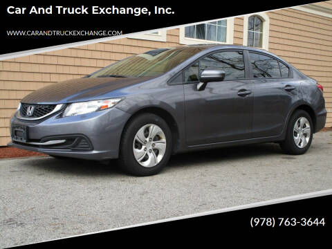 2014 Honda Civic for sale at Car and Truck Exchange, Inc. in Rowley MA
