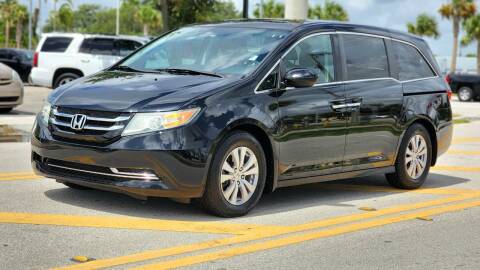 2016 Honda Odyssey for sale at Maxicars Auto Sales in West Park FL