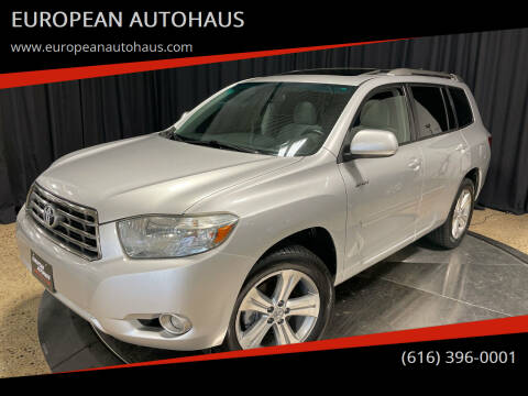 2008 Toyota Highlander for sale at EUROPEAN AUTOHAUS in Holland MI