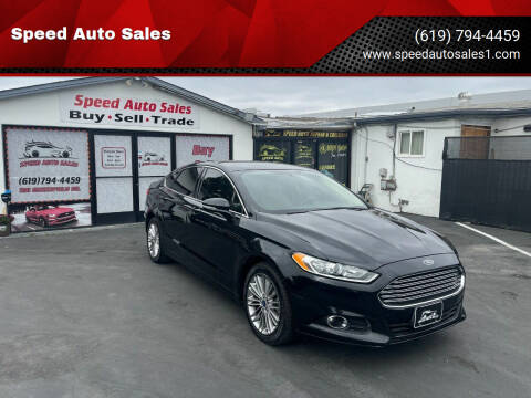 2014 Ford Fusion for sale at Speed Auto Sales in El Cajon CA