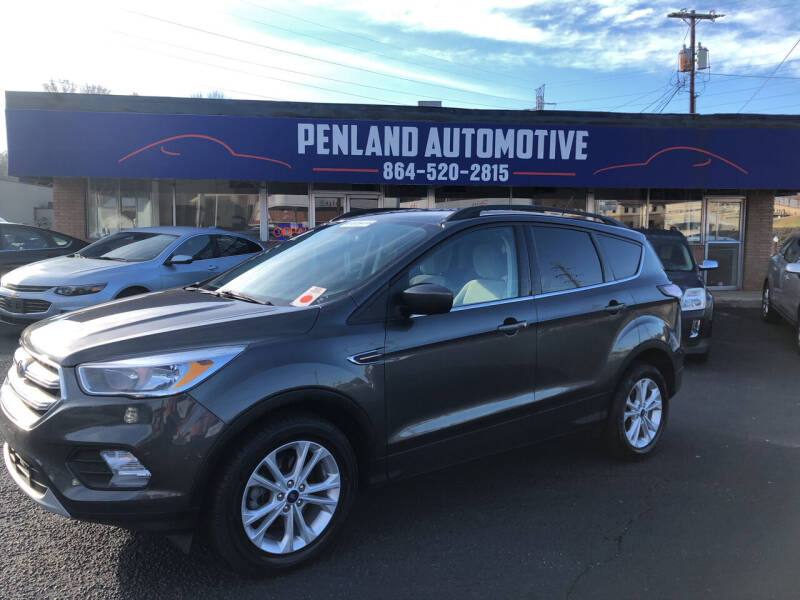 2018 Ford Escape for sale at Penland Automotive Group in Laurens SC