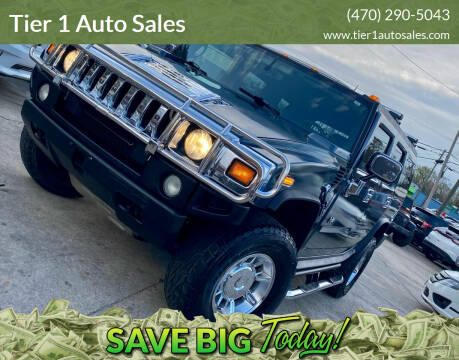2005 HUMMER H2 for sale at Tier 1 Auto Sales in Gainesville GA