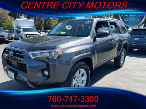 2022 Toyota 4Runner for sale at Centre City Motors in Escondido CA