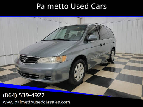 2003 Honda Odyssey for sale at Palmetto Used Cars in Piedmont SC