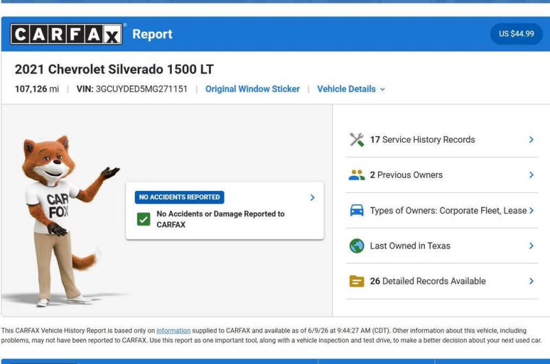 2021 Chevrolet Silverado 1500