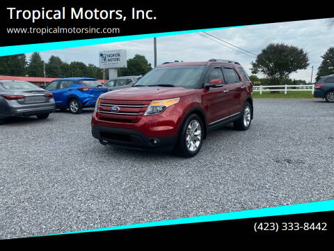 2014 Ford Explorer for sale at Tropical Motors, Inc. in Riceville TN