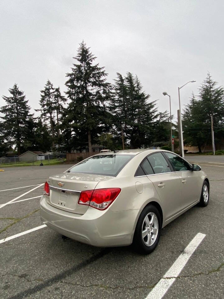 2013 Chevrolet Cruze for sale at Quality Auto Sales in Tacoma, WA