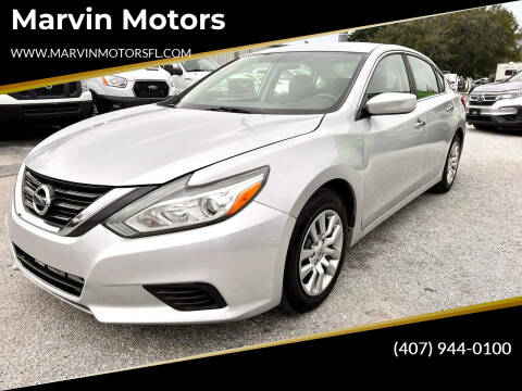 2016 Nissan Altima for sale at Marvin Motors in Kissimmee FL