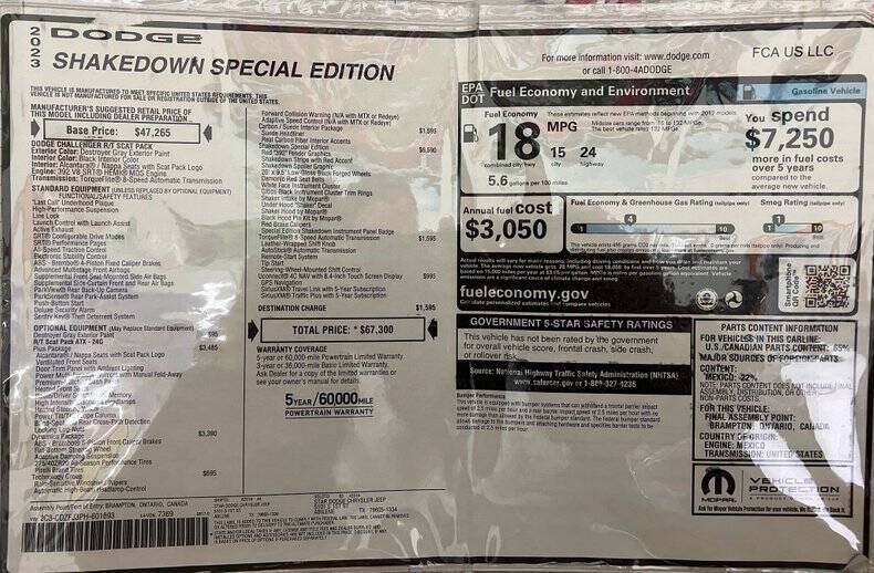 2023 Dodge Challenger