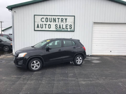 2015 Chevrolet Trax for sale at COUNTRY AUTO SALES LLC in Greenville OH