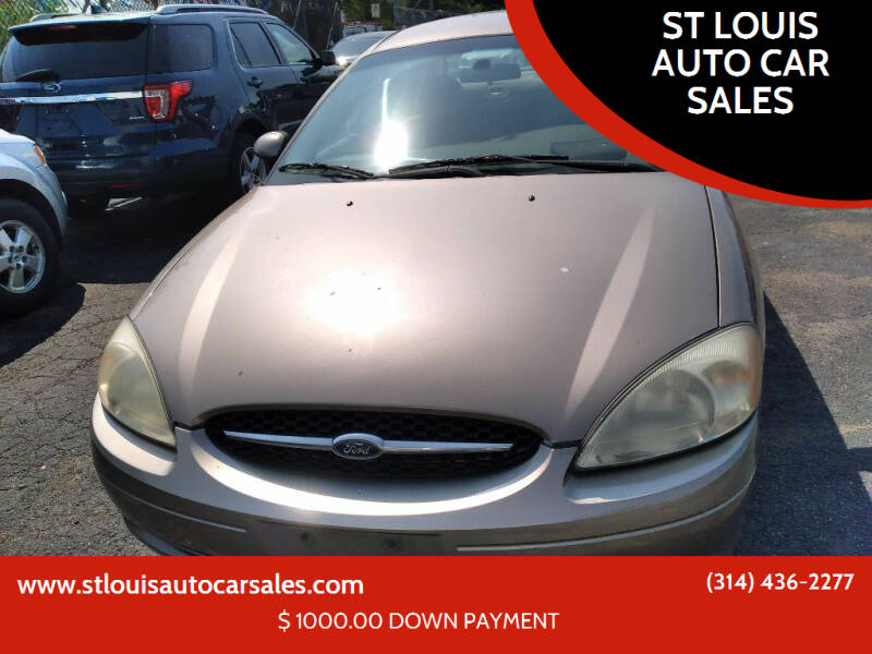 2002 Ford Taurus for sale at ST LOUIS AUTO CAR SALES in Saint Louis MO