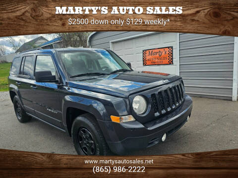 2014 Jeep Patriot for sale at Marty's Auto Sales in Lenoir City TN
