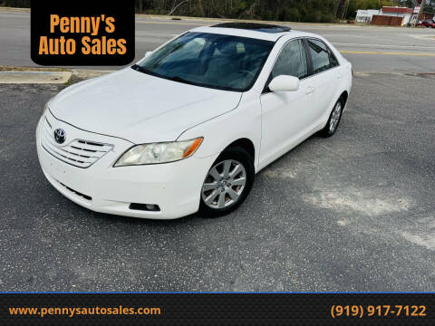 2007 Toyota Camry for sale at Penny's Auto Sales in Wendell NC