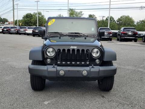 2018 Jeep Wrangler JK Unlimited for sale at Southern Auto Solutions - Acura Carland in Marietta GA