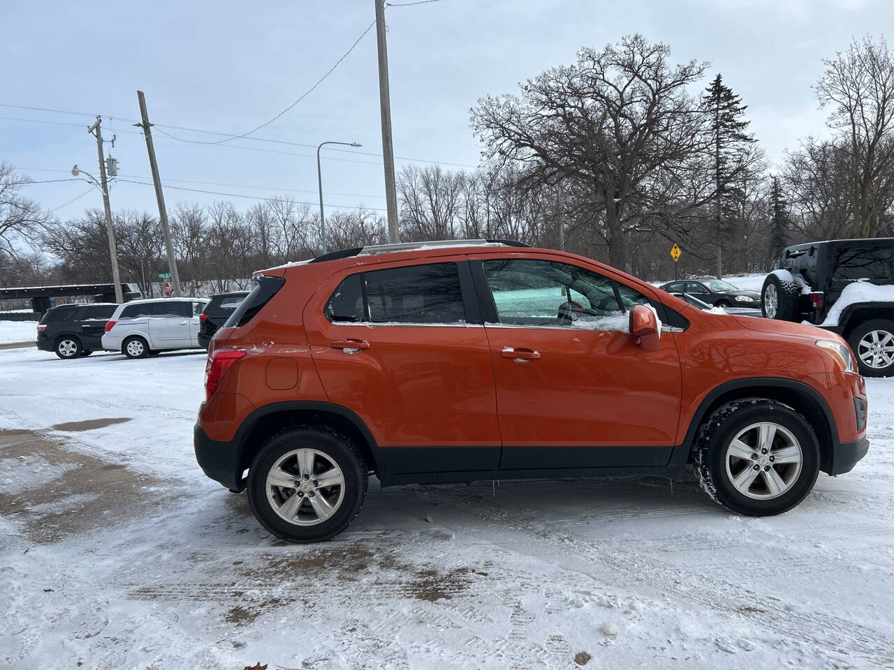 Orange 2016 Chevrolet Trax LT AWD LT 4dr Crossover 1