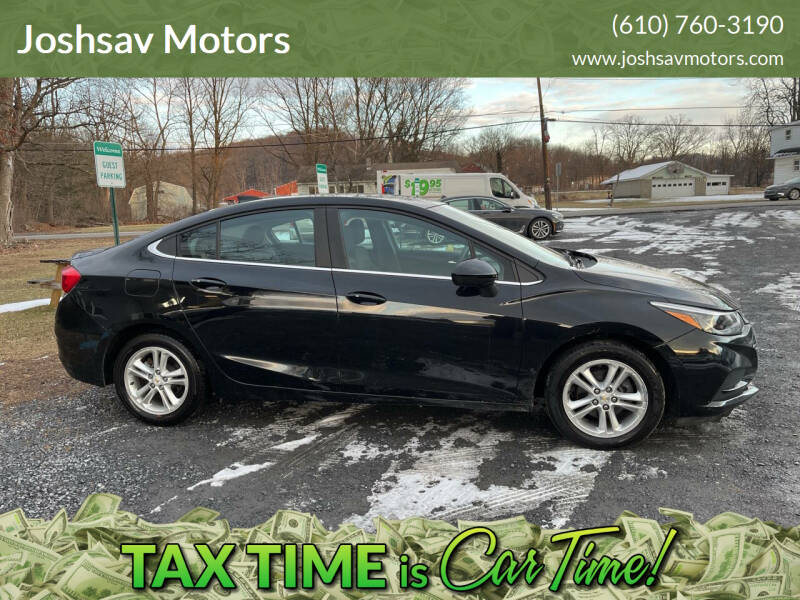 2017 Chevrolet Cruze for sale at Joshsav Motors in Walnutport PA