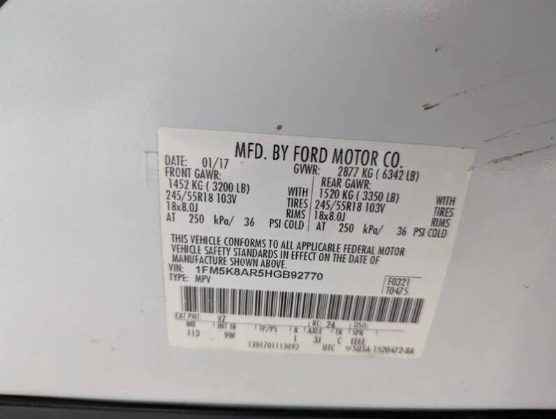 2017 Ford Explorer Police Interceptor Utility