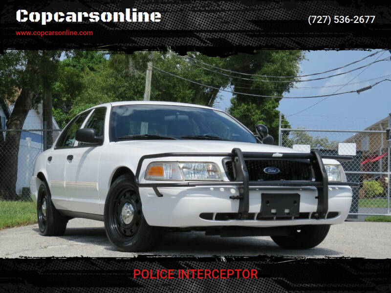 2011 Ford Crown Victoria for sale at Copcarsonline in Largo FL