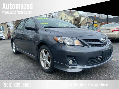2011 Toyota Corolla for sale at Automazed in Attleboro MA